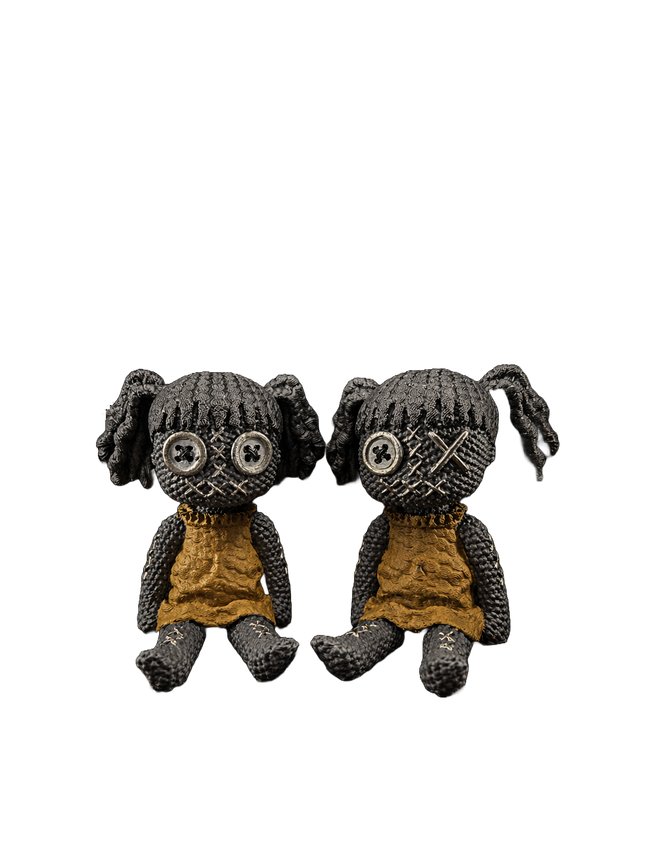 Twisted Sisters Gothic Doll Set – Hand Painted 3D Printed Collectibles