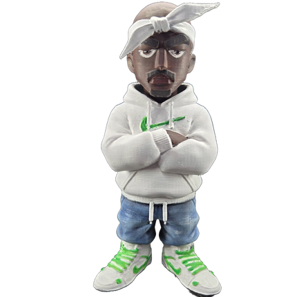Street Legend Urban Figure – Hand Painted 3D Printed Collectible