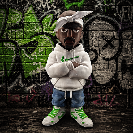 Street Legend Urban Figure – Hand Painted 3D Printed Collectible