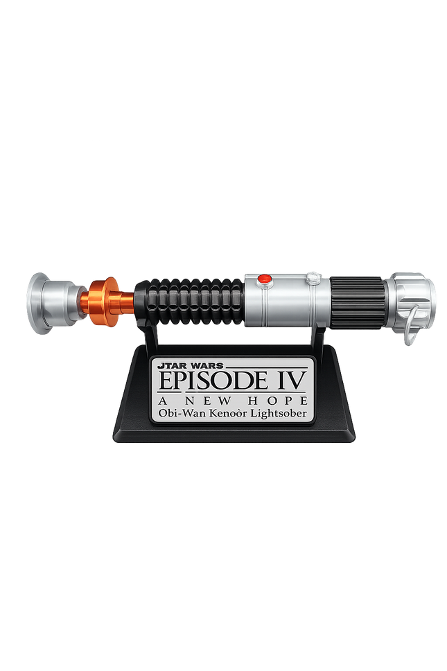 3D Printed Obi-Wan Inspired Lightsaber Display