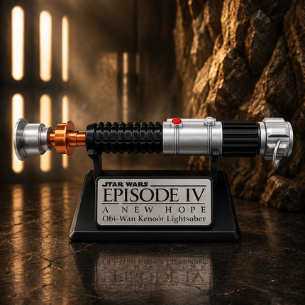 3D Printed Obi-Wan Inspired Lightsaber Display