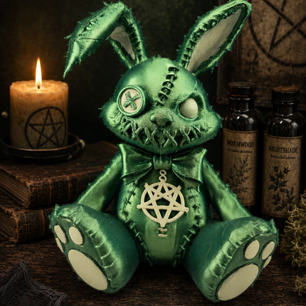 Creepy Gothic Bunny Figure – 3D Printed Horror Collectible