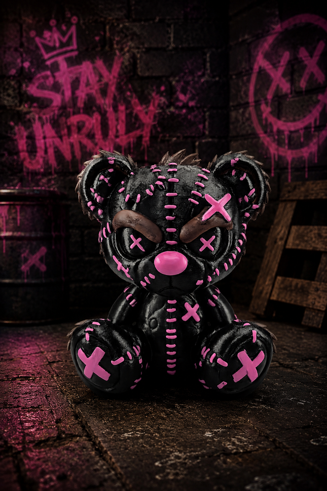 Dark Stitch Teddy – Hand Painted 3D Printed Horror Bear Collectible
