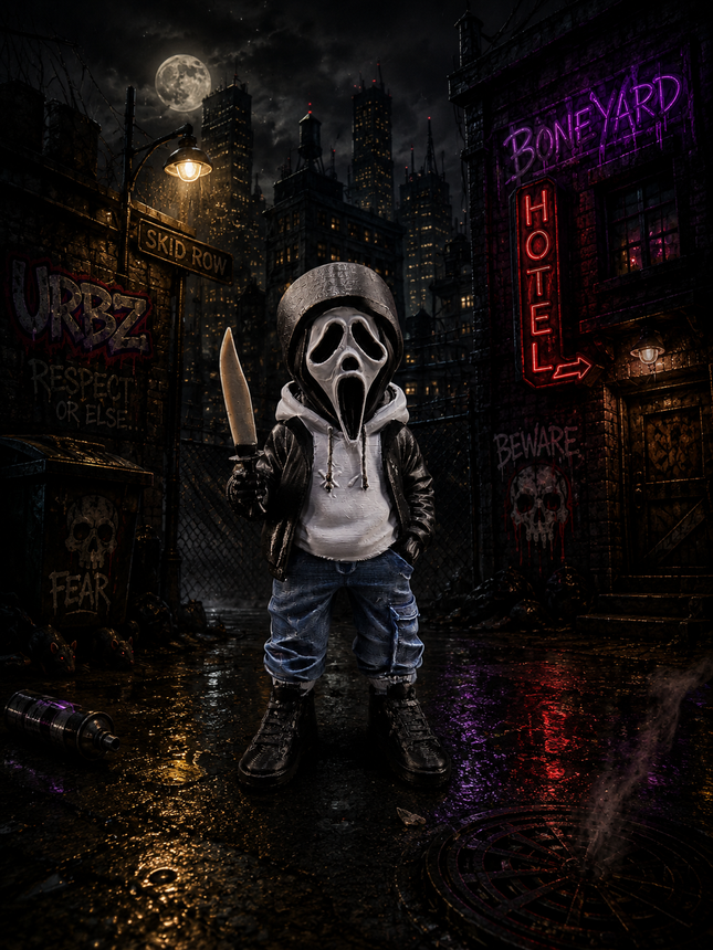 Ghost Face – Urban Horror Collectible Figure