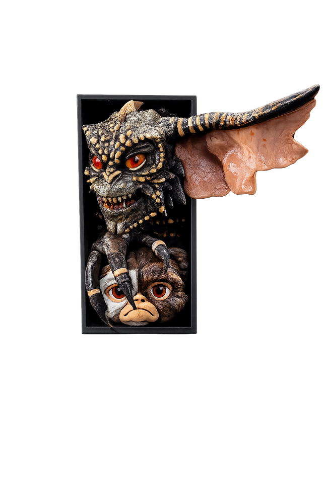 Gremlin Horror Box Display – Hand Painted 3D Printed Collectible