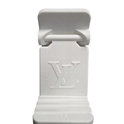 Luxury Style Phone Stand – Designer Inspired PLA+ Mobile Holder (White)