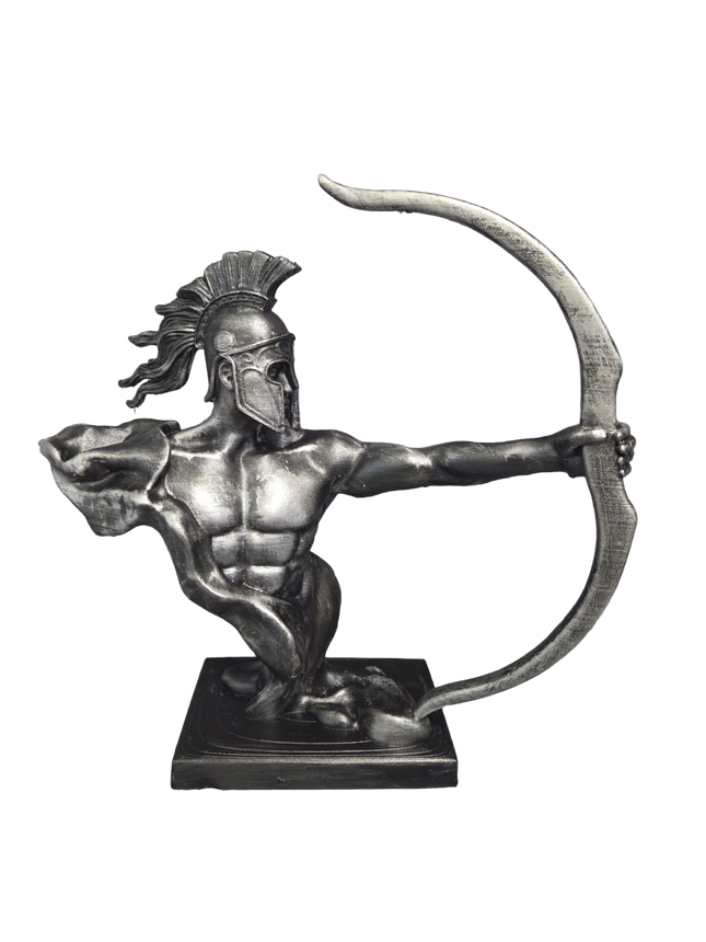 Spartan Archer Ornament – Hand Painted