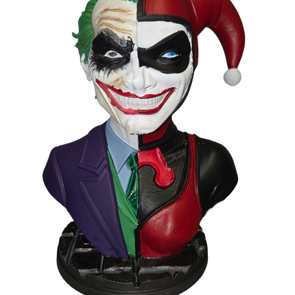 Split Personality Villain Bust – Hand Painted