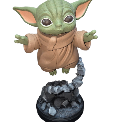 Grogu Collectible Figure – Hand Painted