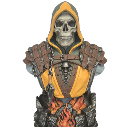 Scorpion Bust Ornament – Hand Painted