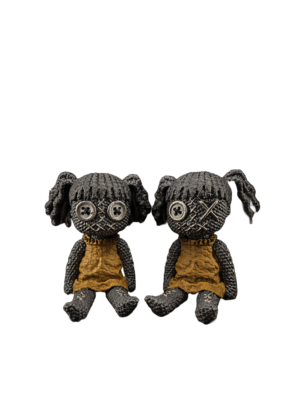 Twisted Sisters Gothic Doll Set – Hand Painted 3D Printed Collectibles