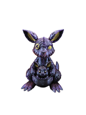 Gothic Kangaroo Joey – Creepy Cute Horror Figurine