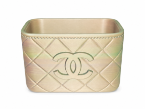 Luxury Designer-Inspired Makeup Holder (Pink/Green)