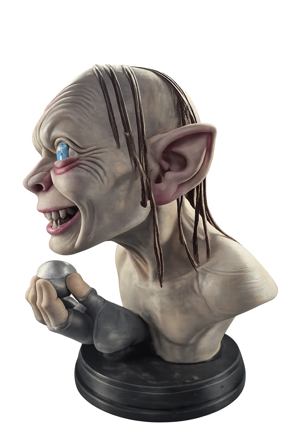 Gollum Bust – Hand Painted 3D Printed Collectible - Image 2