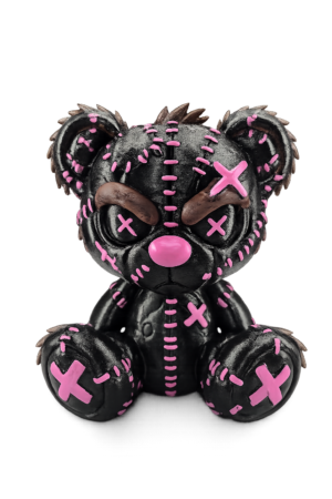 Dark Stitch Teddy – Hand Painted 3D Printed Horror Bear Collectible
