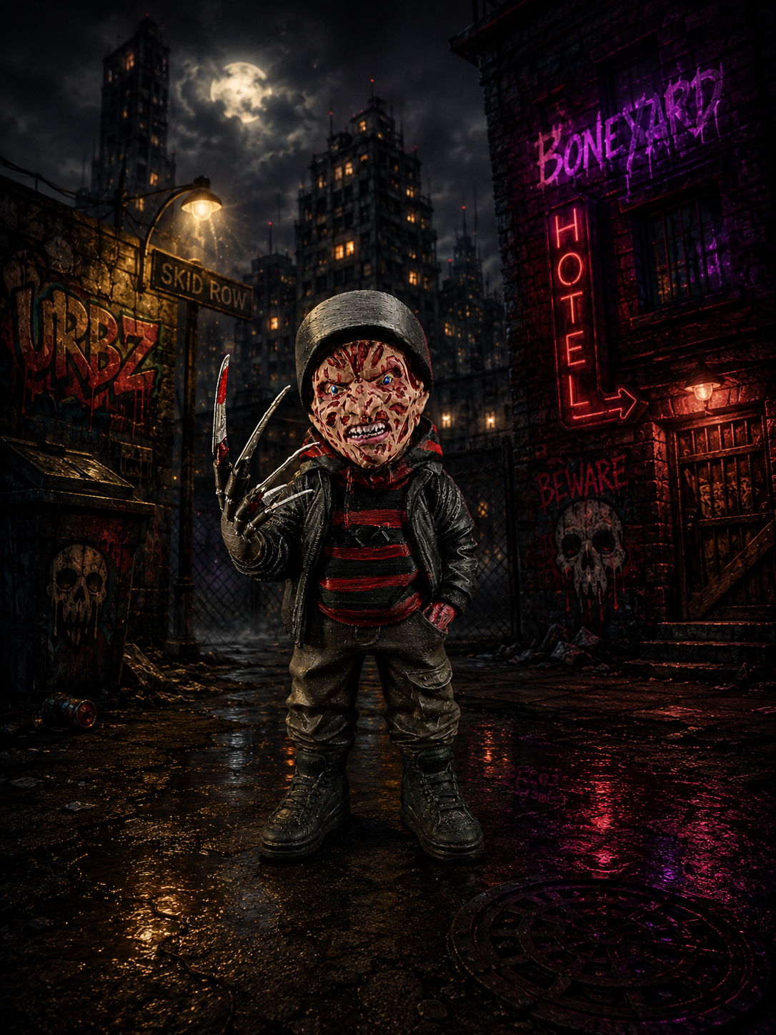 Freddy – Urban Horror Collectible Figure - Image 2