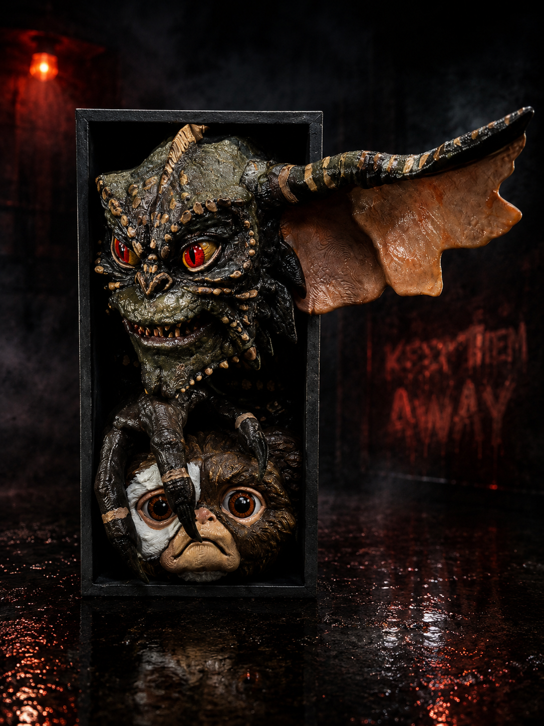 Gremlin Horror Box Display – Hand Painted 3D Printed Collectible - Image 2