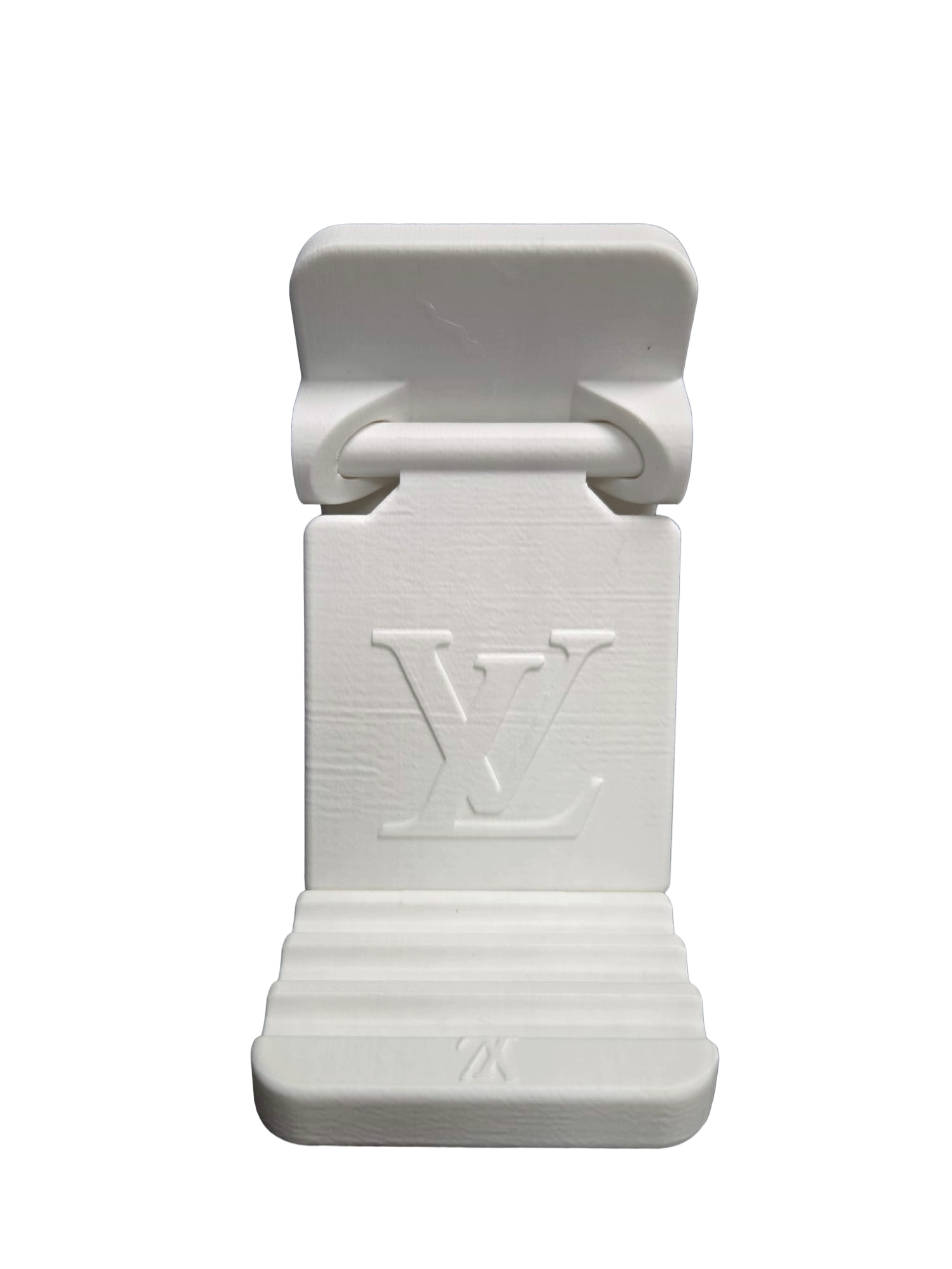 Luxury Style Phone Stand – Designer Inspired PLA+ Mobile Holder (White) - Image 3