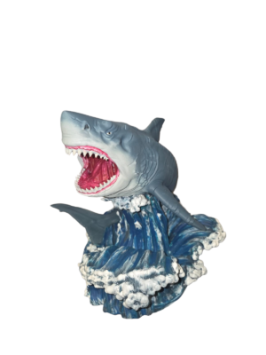 Megalodon Shark Ornament – Hand Painted