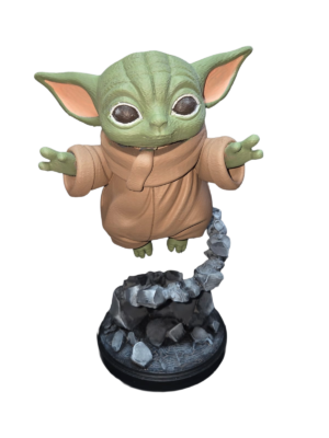 Grogu Collectible Figure – Hand Painted