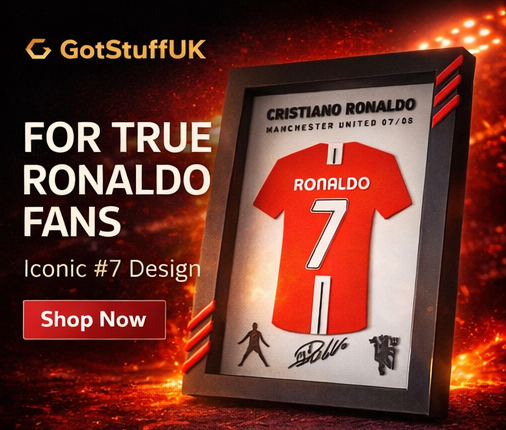 Cristiano Ronaldo 3D Printed Wall Art Frame – PLA+ (21cm x 16cm) - Image 3