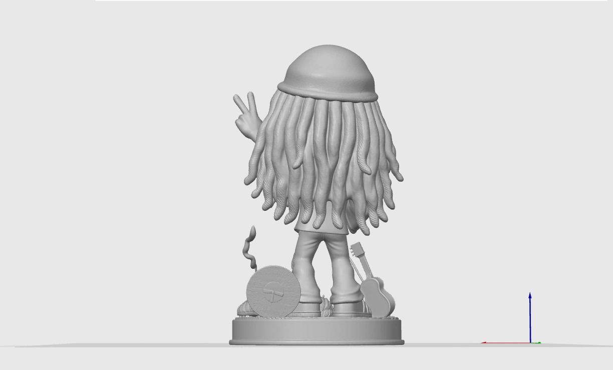 Bob Marley – Reggae Legend 3D Printable STL Download - Image 2