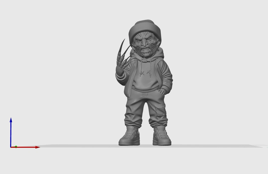 Freddy Krueger URBZ A Nightmare on Elm Street inspired 3D printable horror STL character