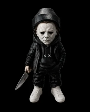 Michael Myers URBZ 3D printable horror STL model holding a knife