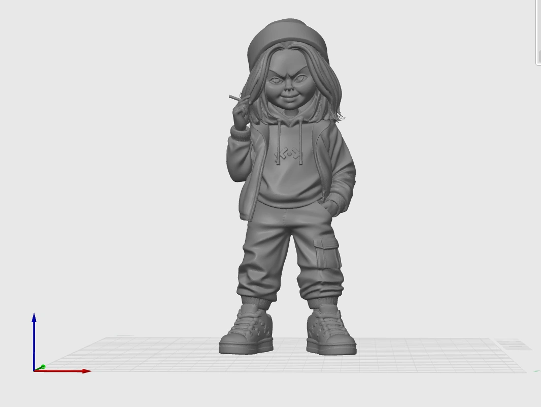 Tiffany URBZ Bride of Chucky inspired 3D printable horror STL model