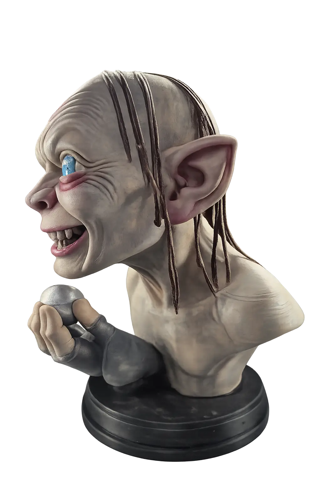 Gollum Bust – Hand Painted 3D Printed Collectible - Image 2