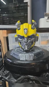 Hand-painted 3D printed collectible showing the finished detail at GotStuffUK