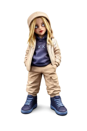 Meghan Horror Urban Collectible Figure hand-painted 3D printed collectible