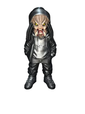 Predator Hunter Figure in URBZ urban streetwear style