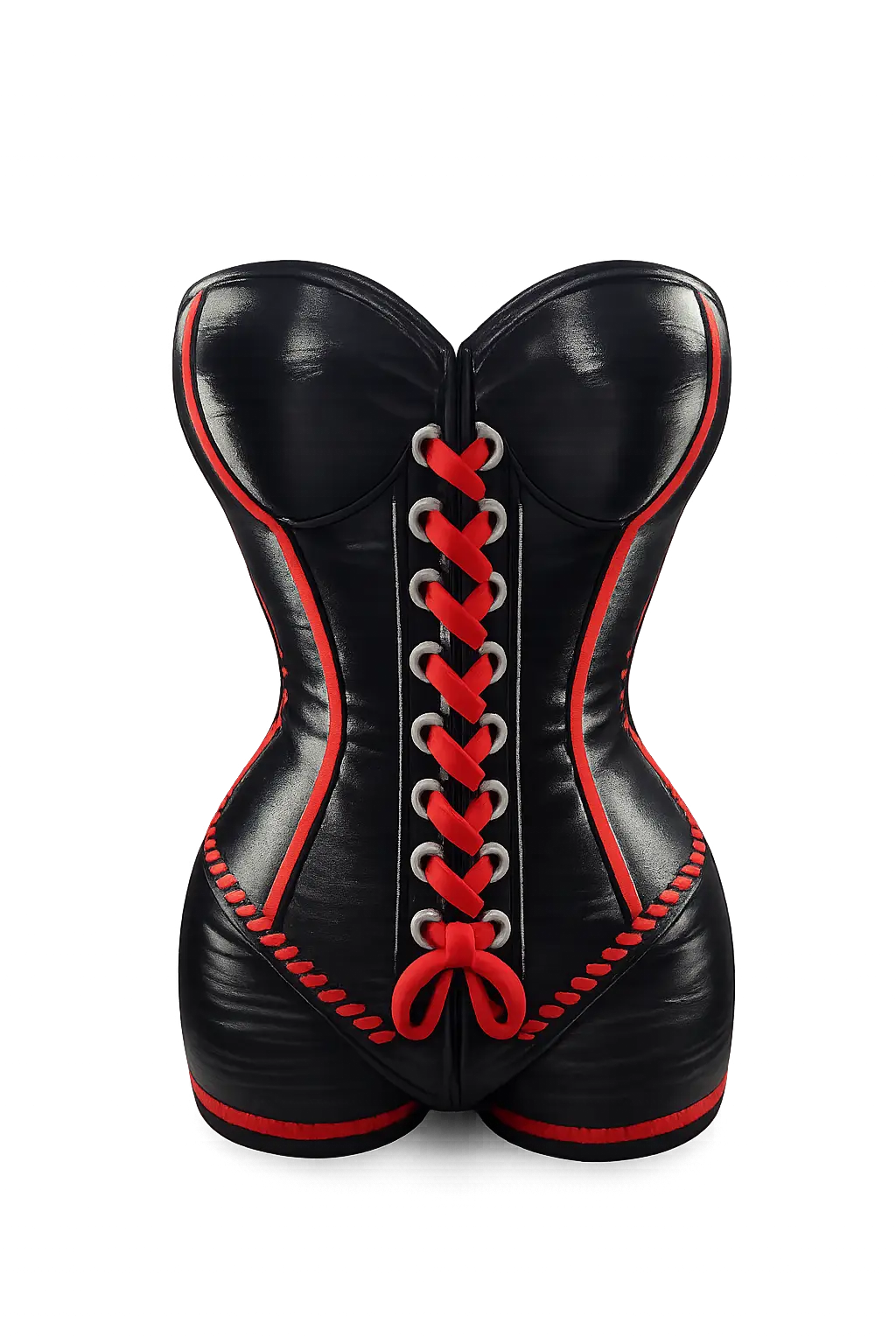 Steampunk Corset Vase hand-painted 3D printed decorative vase