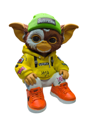 Streetwear Mogwai collectable figure 3D printed and hand painted approx 24cm high
